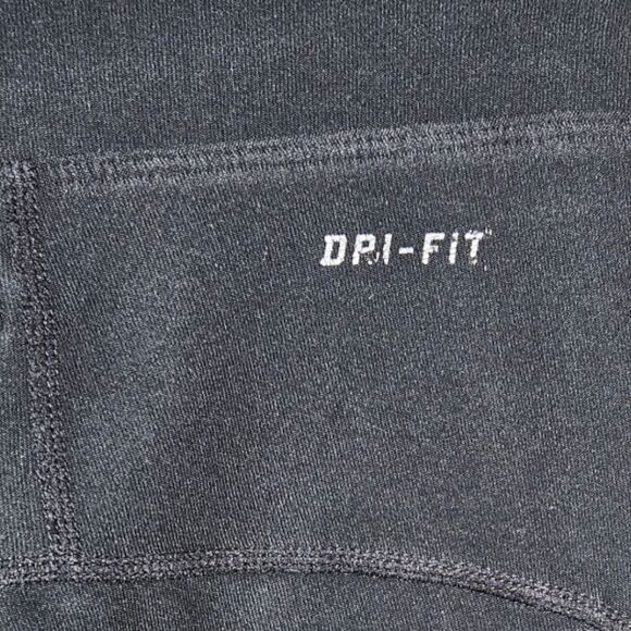 NIKE Women's Black Athletic Running Leggings Size M With Dri-Fit - Picture 8 of 15